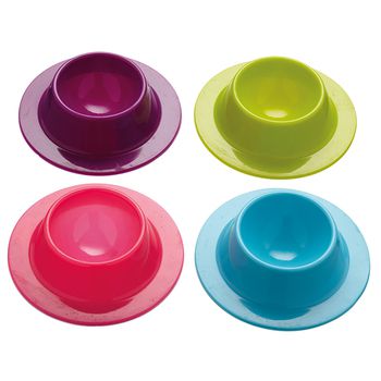 Coquetiers en silicone (4pc) − Colourworks