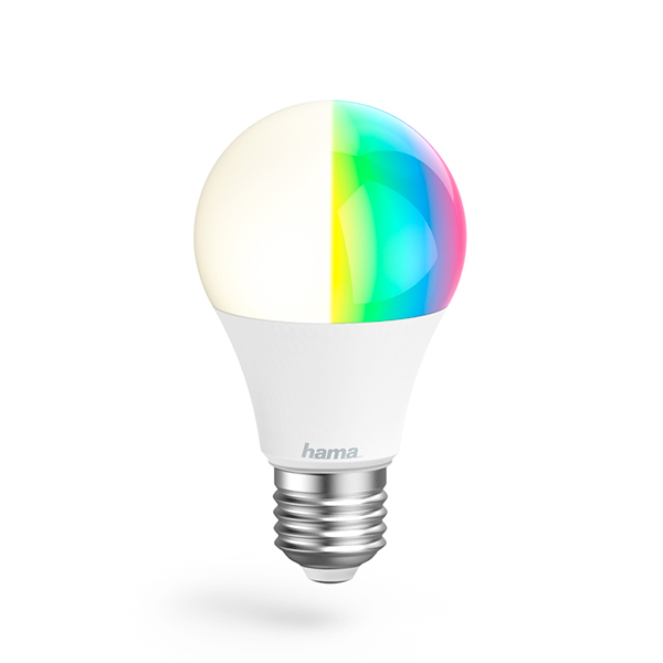 Hama Lampadina Wi-Fi LED − E27, 10W, RGBImmagine