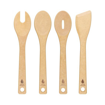 Spatule en fibre de bois recyclé (4 pièces) − Natural Elements